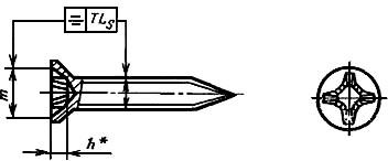 ГОСТ 11652-80 Винты самонарезающие с потайной головкой и заостренным концом для металла и пластмассы. Конструкция и размеры (с Изменением N 1)