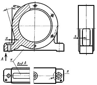 ГОСТ 13218.1-80 Корпуса типа ШМ подшипников качения диаметром от 47 до 150 мм. Конструкция и размеры