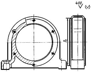 ГОСТ 13218.2-80 Корпуса типа ШМ подшипников качения диаметром от 160 до 400 мм. Конструкция и размеры