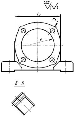ГОСТ 13218.3-80 Корпуса типа УМ подшипников качения диаметром от 80 до 150 мм. Конструкция и размеры
