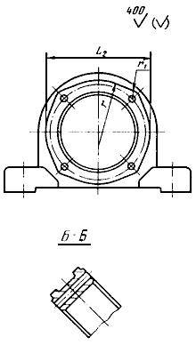 ГОСТ 13218.5-80 Корпуса типа ШБ подшипников качения диаметром от 90 до 150 мм. Конструкция и размеры
