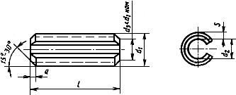 ГОСТ 14229-93 (ИСО 8752-87) Штифты цилиндрические пружинные с прорезью. Технические условия
