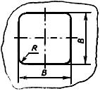 ГОСТ 16030-70 Отверстия сквозные квадратные и продолговатые под крепежные детали. Форма и размеры (с Изменением N 1)