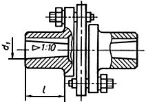 ГОСТ 25021-93 Муфты упругие с промежуточным диском. Параметры и размеры