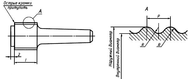 ГОСТ 25578-83 Калибры для резьбы Эдисона круглой. Основные размеры