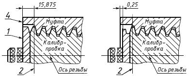 ГОСТ 28487-90 Резьба коническая замковая для элементов бурильных колонн. Профиль. Размеры. Допуски (с Изменением N 1)