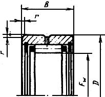 ГОСТ 4657-82 (СТ СЭВ 1988-79) Подшипники роликовые радиальные игольчатые однорядные. Основные размеры. Технические требования