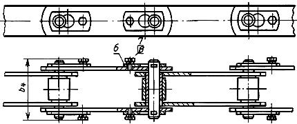 ГОСТ 588-81 Цепи тяговые пластинчатые. Технические условия (с Изменением N 1)