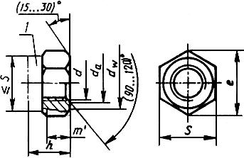 ГОСТ Р 50273-92 (ИСО 7040-83) Гайки шестигранные самостопорящиеся с неметаллической вставкой. Классы прочности 5, 8 и 10. Технические условия